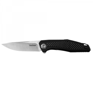 Kershaw Atmos Folding Knife 3" Drop Point Blade Black