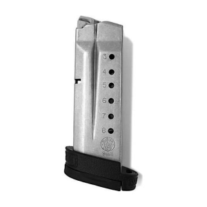 Smith-Wesson Smith & Wesson M&P9 Shield Magazine Stainless Steel 9mm Luger 8/rd - $33.49 at Natchez Shooting & Outdoors
