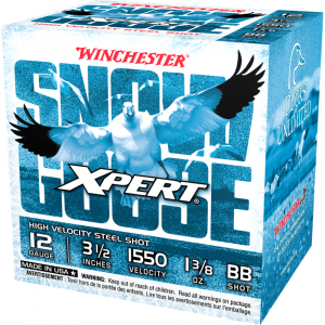 Winchester Xpert Snow Goose Shotshells 12 ga 3.5" 1-3/8 oz 1550 fps #BB 25/ct