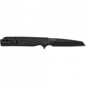 CRKT LCK + Tanto Blackout Folding Knife Assisted Opening 3 1/4" Blade Black