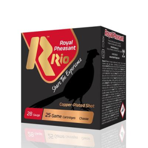 Rio Royal Pheasant Copper 28ga 2-3/4" 1OZ #5 1250 FPS 25RD - $23.99 at Natchez Shooting & Outdoors