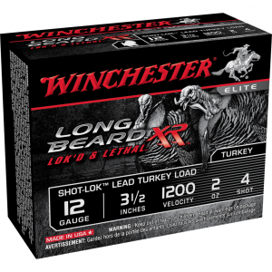 Winchester Long Beard XR Shotshells 3-1/2" 2 oz #4 10/ct