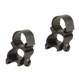 Weaver Detachable See-Thru Scope Rings - 1" Extension -Black