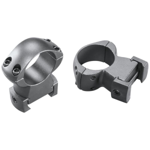 Weaver Grand Slam Steel Top Mount Scope Rings 1" X-High, Matte (Windage Adjustable)