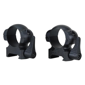 Weaver Grand Slam Leaver-Lok Top Mount Steel Scope Rings 1" HIgh, Matte