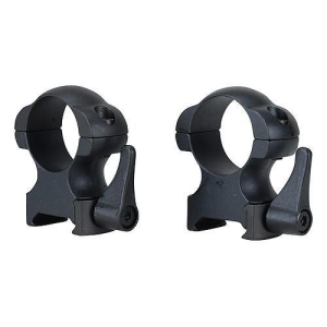 Weaver Grand Slam Leaver-Lok Top Mount Steel Scope Rings 1" X- High, Matte
