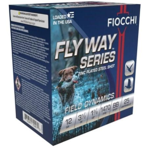 Fiocchi Fiocchi Flyway Steel Shotshells 12ga 3 1/2" 1-3/8oz 1470fps #BB 25/ct - $29.99 at Natchez Shooting & Outdoors