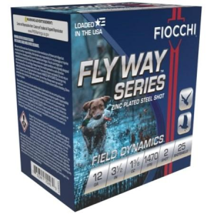 Fiocchi Fiocchi Flyway Steel Shotshells 12 ga 3-1/2" 1-3/8oz 1470fps #2 25/ct - $29.99 at Natchez Shooting & Outdoors