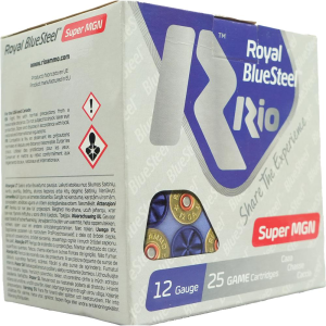 Rio Rio Royal BlueSteel 12 ga 3 1/2" MAX 1 3/8 oz #3 1550 fps - 25/ct - $23.49 at Natchez Shooting & Outdoors