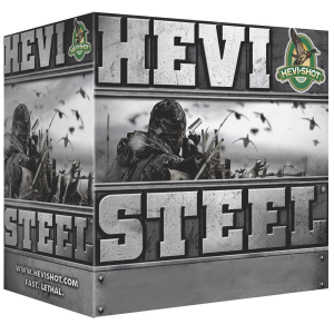 HEVI-Shot HEVI-Steel Shotshells 12 ga 3-1/2"" 1-3/8 oz  1550 fps #1 25/Box