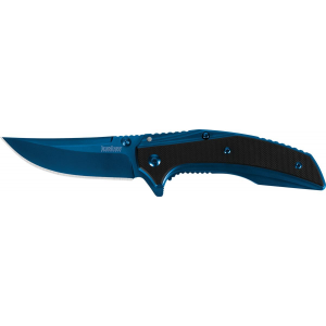 Kershaw Outright A/O Frame Lock Knife Blue/Black G-10 (3" Blue)