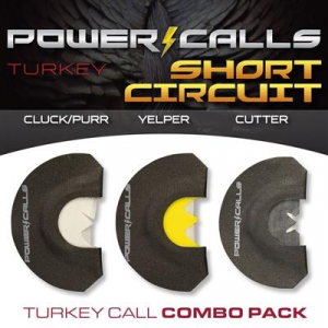 Higdon Outdoors Power Calls Short Circuit Combo Pack - (Cluck/Purr, Yelper, Cutter)