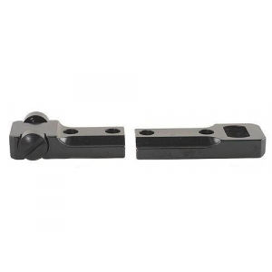 Leupold 2-Piece Standard Steel Base - Weatherby Mark V Reversible Front (RVF), Gloss Black