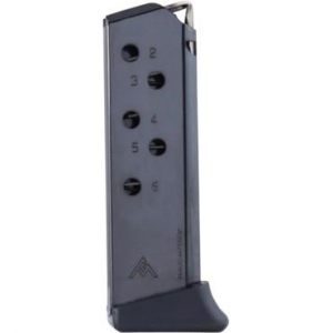 Mec-Gar Handgun Magazine Walther PPK .380 ACP HT Blued 6/rd