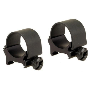 Weaver Detachable Top Mount Aluminum Scope Rings 1" Medium - Matte