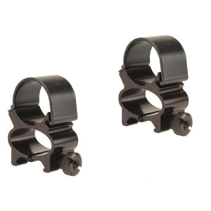 Weaver Detachable See-Thru Scope Rings - 1" - Black