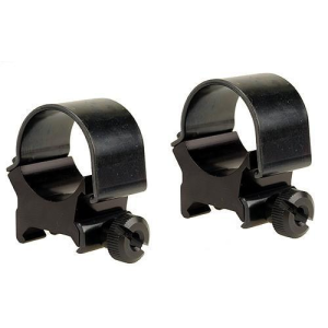 Weaver Detachable Top Mount Aluminum Scope Rings 1" High - Matte