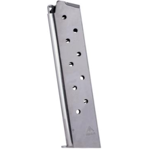 Mec-Gar-Usa Mec-Gar 1911 Govt Handgun Magazine .45 ACP HT Nickel 10/rd - $24.99 at Natchez Shooting & Outdoors