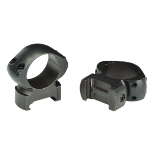 Weaver 2-Piece Grand Slam Steel Top Mount Scope Rings 30mm Medium - Matte Black