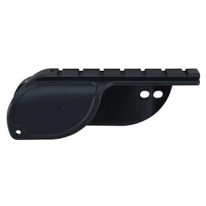 Weaver No Gunsmith Saddle Saddle Shotgun Mount - Mossberg 500 & 835, 12-Gauge Only - Matte