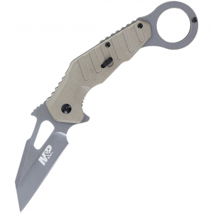 Smith & Wesson M&P Extreme Ops Karambit Knife 3" Blade FDE