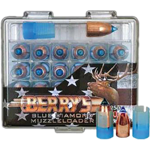 Berry's Blue Diamond .50 Cal. Muzzleloader Bullets with Sabots 305 gr 25/ct