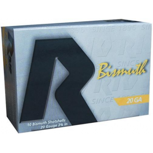 Rio Bismuth 20 Shotshell 20 ga 2-3/4" MAX 1 oz #6 1250 fps 10/Box