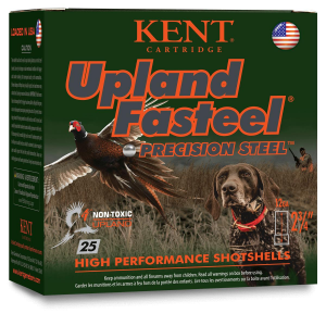 Kent Upland Fasteel Shotshells  12 ga 2-3/4" 1-1/8oz 1400 fps #7 25/ct