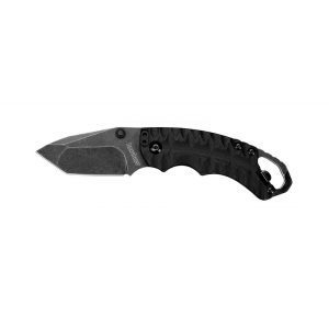 Kershaw Shuffle II Knife - Black / Tanto - 2-1/2" Blade