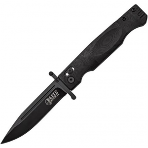 Master Cutlery Elite Tactical Guardsman Folding Knife 3 3/4" Blade Black