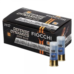 Fiocchi Aero Low Recoil Rifled Slug 12 ga 2 3/4 1 oz - 10/box