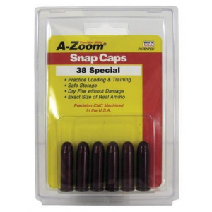 A-Zoom Metal Snap Caps .38 Special 6/ct