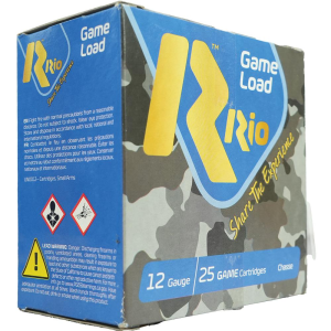 Rio Rio Top Game HV Shotshells 12 ga 2 3/4" 3 3/4 dr 1 1/4 oz #5 1330 fps 25/ct - $15.99 at Natchez Shooting & Outdoors