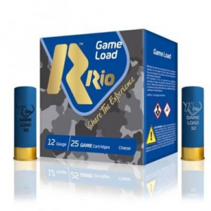 Rio Top Game HV Shotshells 12 ga 2-3/4" 1-1/4 oz 1330 fps #8 25/ct