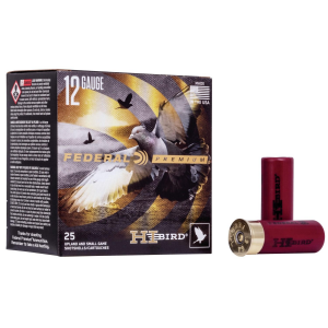 Federal Hi-Bird Shotshells 12ga. 2-3/4" 1-1/8oz 1275 fps #7.5 25/ct