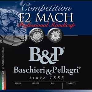 B&P F2 Mach Professional Handicap Shotshells 12 ga 2-3/4" 1oz  1250 fps #7.5 25/ct