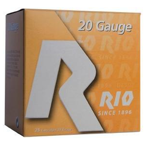 Rio Rio Field Shotshells 20 ga 2 3/4" 2 3/4 dr 1 oz #8 1250 fps 25/ct - $14.99 at Natchez Shooting & Outdoors