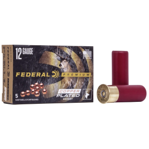 Federal Premium Vital-Shok 12 ga 2-3/4" 9 plts #00 1325 fps 5/ct