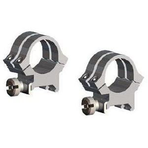 Weaver Quad Lock Detachable Scope Rings 1" High - Silver
