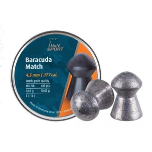 H&N Baracuda Match .177 cal. 4.50 mm head-size - NEW- per 400