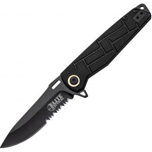 Master Cutlery Elite Tactical Readiness Folding Knife 3 1/2" Blade Black