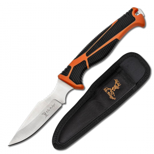 Master Cutlery Elk Ridge Trek Fixed Knife 4" Blade Orange and Black