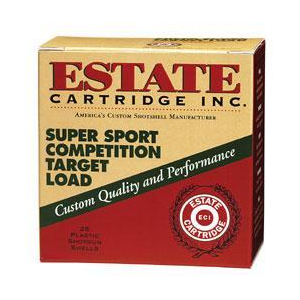 Estate Cartridge Super Sport 12 ga 2 3/4"  1 1/8 oz #8 1200 fps - 25/box