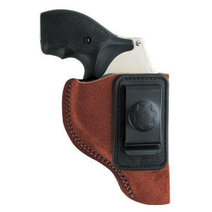 Bianchi Model 6 Waistband Holster - S&W 15, 19, 686, K/L Frame 4", Right Hand, Rust Suede