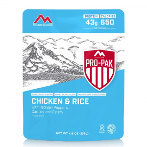 Mountain House Chicken and Rice Pro Pak Gluten Free 1 Serving