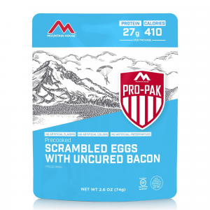 Mountain House Scrambled Eggs with Bacon Pro Pak Gluten Free 1 Serving