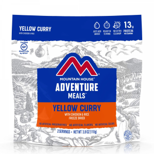 Mountain House Yellow Curry with Chicken and Rice 3.9 oz 2 Servings