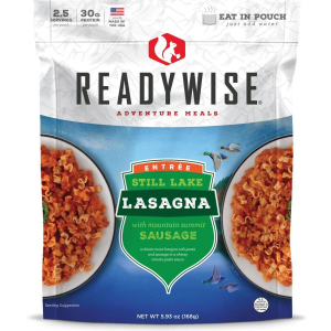 Readywise Still Lake Lasagna with Sausage - 5.93 oz