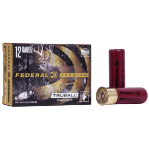Federal Vital Shok TruBall Rifled Slug 12 ga 3"  3/4 oz Slug 1700 fps 5/Box