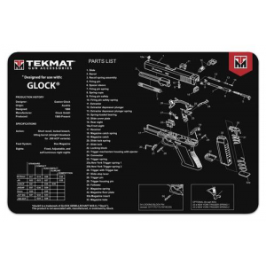 TekMat 11x17 Gun Cleaning Mat - Glock